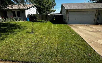 Photo of Bev M.'s yard after getting lawn care in Wilbraham, MA