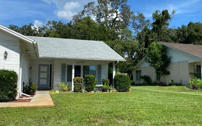 Photo of Otis O.'s yard after getting lawn care in Port Richey, FL