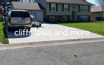 Photo of James L.'s yard after getting lawn care in Toledo, OH