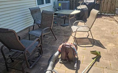 Photo of Joseph T.'s yard after getting lawn care in Denver, PA