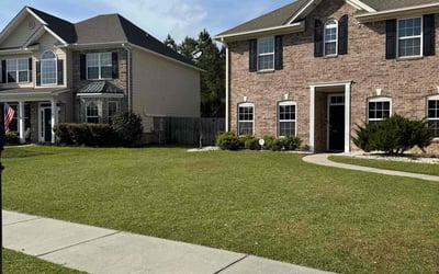 Photo of Ian A.'s yard after getting lawn care in Guyton, GA