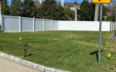 Photo of Kristina H.'s yard after getting lawn care in West Babylon, NY