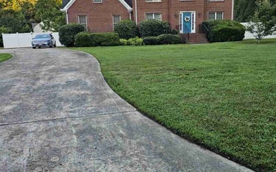 Photo of Randy G.'s yard after getting lawn care in Suffolk, VA