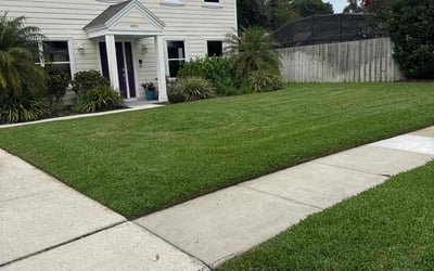 Photo of Jennifer R.'s yard after getting lawn care in Orlando, FL