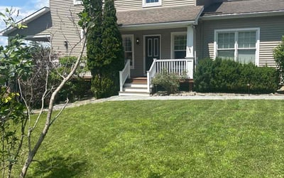 Photo of Becca H.'s yard after getting lawn care in Saratoga Springs, NY