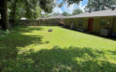 Photo of Lori P.'s yard after getting lawn care in Pompano Beach, FL