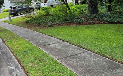 Photo of Melissa P.'s yard after getting lawn care in Johnson City, TN