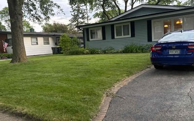 Photo of Joshua K.'s yard after getting lawn care in Powell, TN
