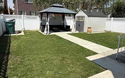 Photo of Ginny H.'s yard after getting lawn care in Norwalk, CT