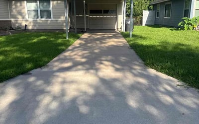 Photo of Patricia D.'s yard after getting lawn care in Magnolia, TX