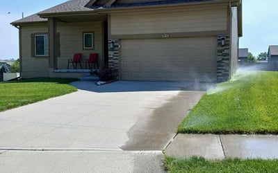 Photo of Nicolas A.'s yard after getting lawn care in Loxahatchee, FL