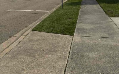 Photo of Nathaniel P.'s yard after getting lawn care in Hudson, MA