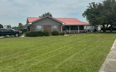 Photo of Earika T.'s yard after getting lawn care in Hephzibah, GA