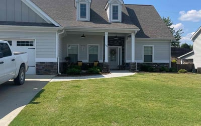 Photo of Kimberly A.'s yard after getting lawn care in Warrenton, VA