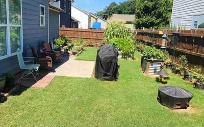 Photo of Lucas T.'s yard after getting lawn care in Phenix City, AL