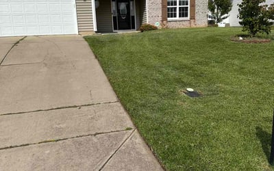 Photo of Aramis A.'s yard after getting lawn care in Fayetteville, NC