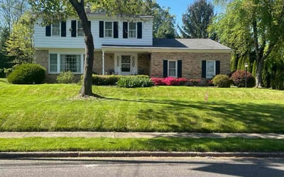 Photo of Oscar B.'s yard after getting lawn care in Lawrence Township, NJ