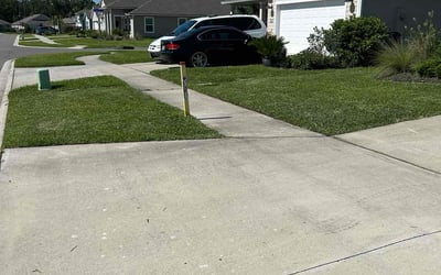 Photo of Frederick D.'s yard after getting lawn care in Shelbyville, IN