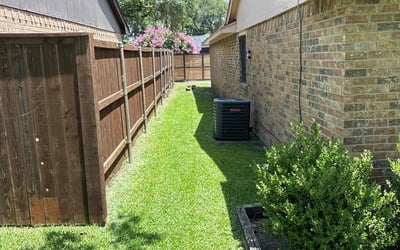 Photo of Deanettra M.'s yard after getting lawn care in Webster, NY