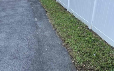 Photo of Melissa B.'s yard after getting lawn care in Weymouth, MA