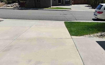 Photo of Arnold C.'s yard after getting lawn care in Clyde, NC