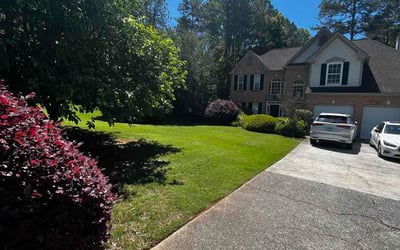 Photo of Ed A.'s yard after getting lawn care in Attleboro, MA