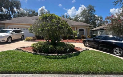 Photo of Dustin B.'s yard after getting lawn care in Plant City, FL