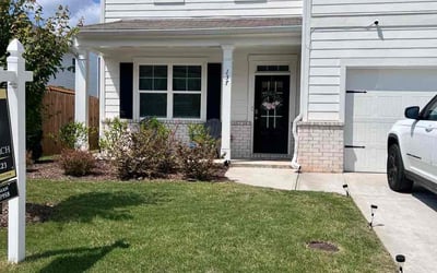 Photo of Glenda P.'s yard after getting lawn care in Bryan, TX