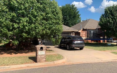Photo of Christine W.'s yard after getting lawn care in Bedford, MA