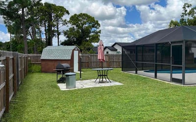 Photo of Carmen L.'s yard after getting lawn care in North Port, FL