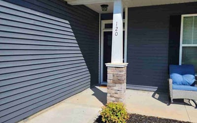 Photo of Alejandra E.'s yard after getting lawn care in Colton, CA