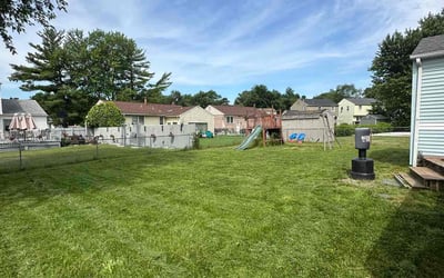 Photo of Angelette J.'s yard after getting lawn care in Chesterfield, VA
