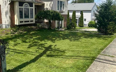 Photo of Heidi F.'s yard after getting lawn care in Forest Hill, MD