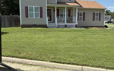 Photo of Dakota G.'s yard after getting lawn care in Knightdale, NC