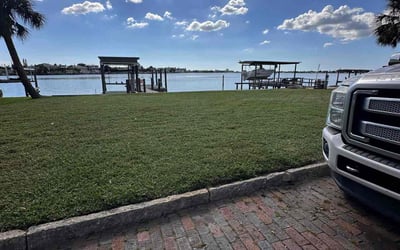 Photo of Michelle N.'s yard after getting lawn care in Pebble Creek, FL