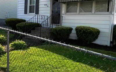 Photo of Kimoy P.'s yard after getting lawn care in Uxbridge, MA