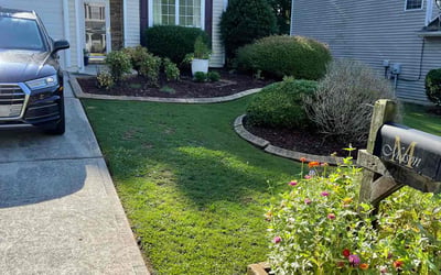 Photo of Brittany T.'s yard after getting lawn care in Camden, SC