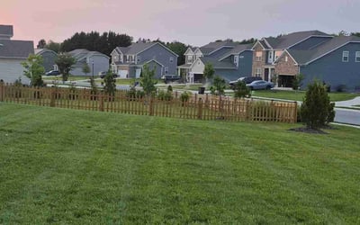 Photo of Scott E.'s yard after getting lawn care in Sussex, WI