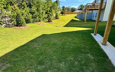 Photo of Kiacia H.'s yard after getting tree care in Azle, TX