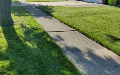 Photo of Keith G.'s yard after getting lawn care in Orion, MI