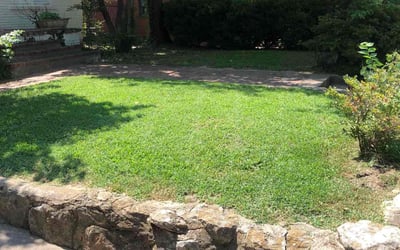 Photo of Victorielle P.'s yard after getting lawn care in Tulsa, OK
