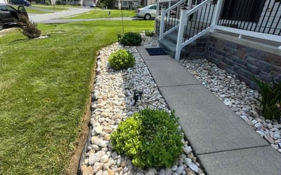 Photo of Maria M.'s yard after getting lawn care in Covington, GA