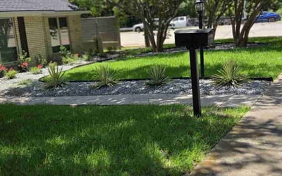 Photo of Santhsh S.'s yard after getting lawn care in McKinney, TX