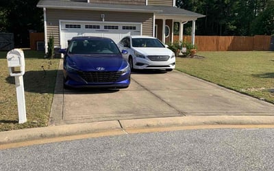 Photo of Annette E.'s yard after getting lawn care in Hope Mills, NC