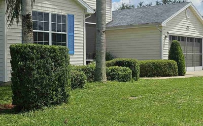 Photo of Tuesday L.'s yard after getting lawn care in Bath, ME