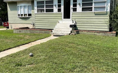 Photo of Charles E.'s yard after getting lawn care in Clementon, NJ