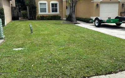 Photo of John H.'s yard after getting lawn care in Deerfield Beach, FL
