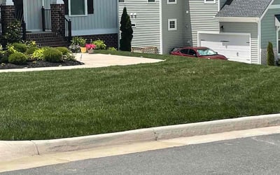 Photo of Austin L.'s yard after getting lawn care in Garden City, MI