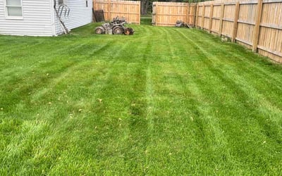 Photo of Charles M.'s yard after getting lawn care in Oregon, OH