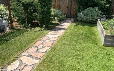 Photo of Cassidy S.'s yard after getting lawn care in Irwin, PA